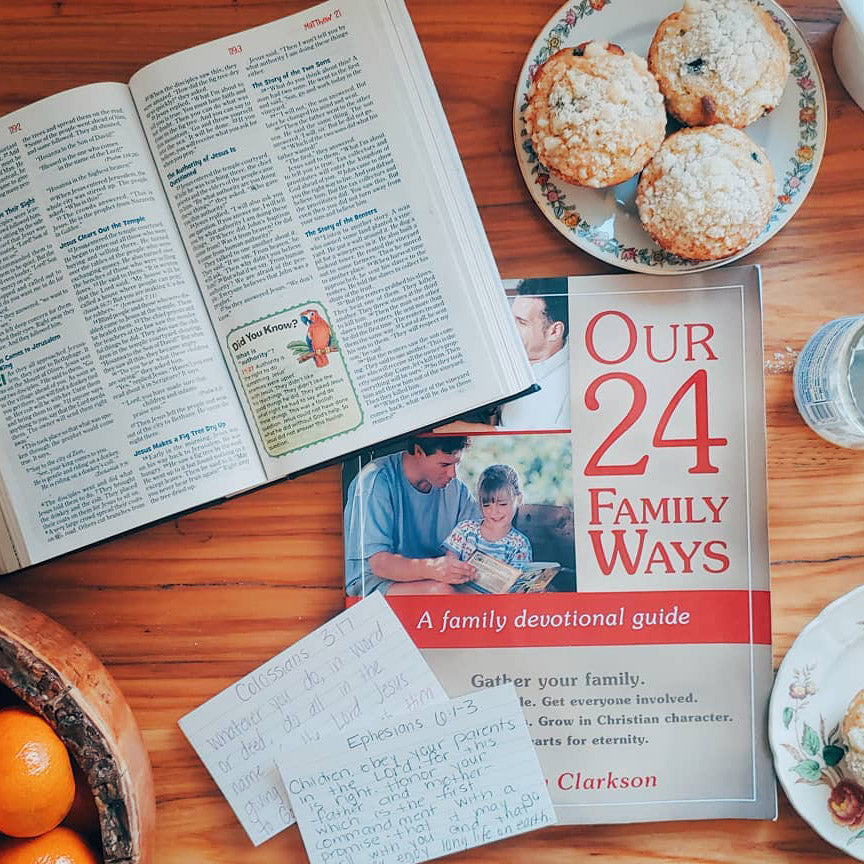 Family Devotional Review Our 24 Family Ways Treehouse Schoolhouse