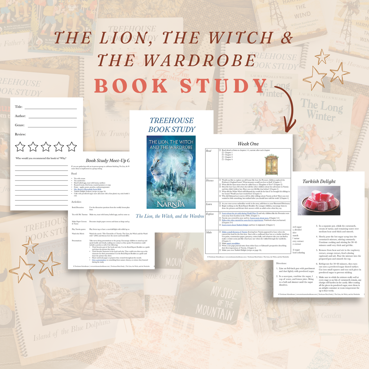 Treehouse Book Studies - Winter Collection (Digital Download)