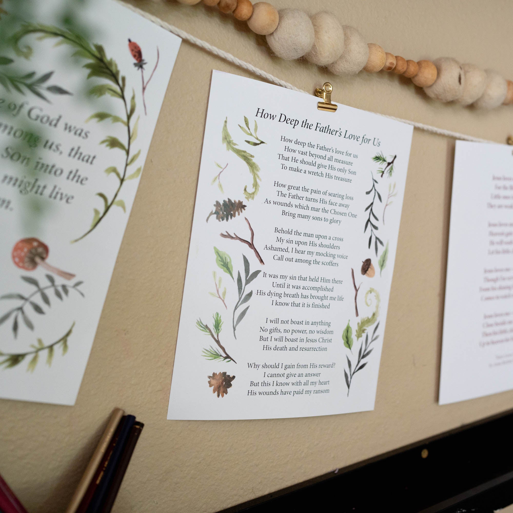 Rooted, Volume One Display Sheets