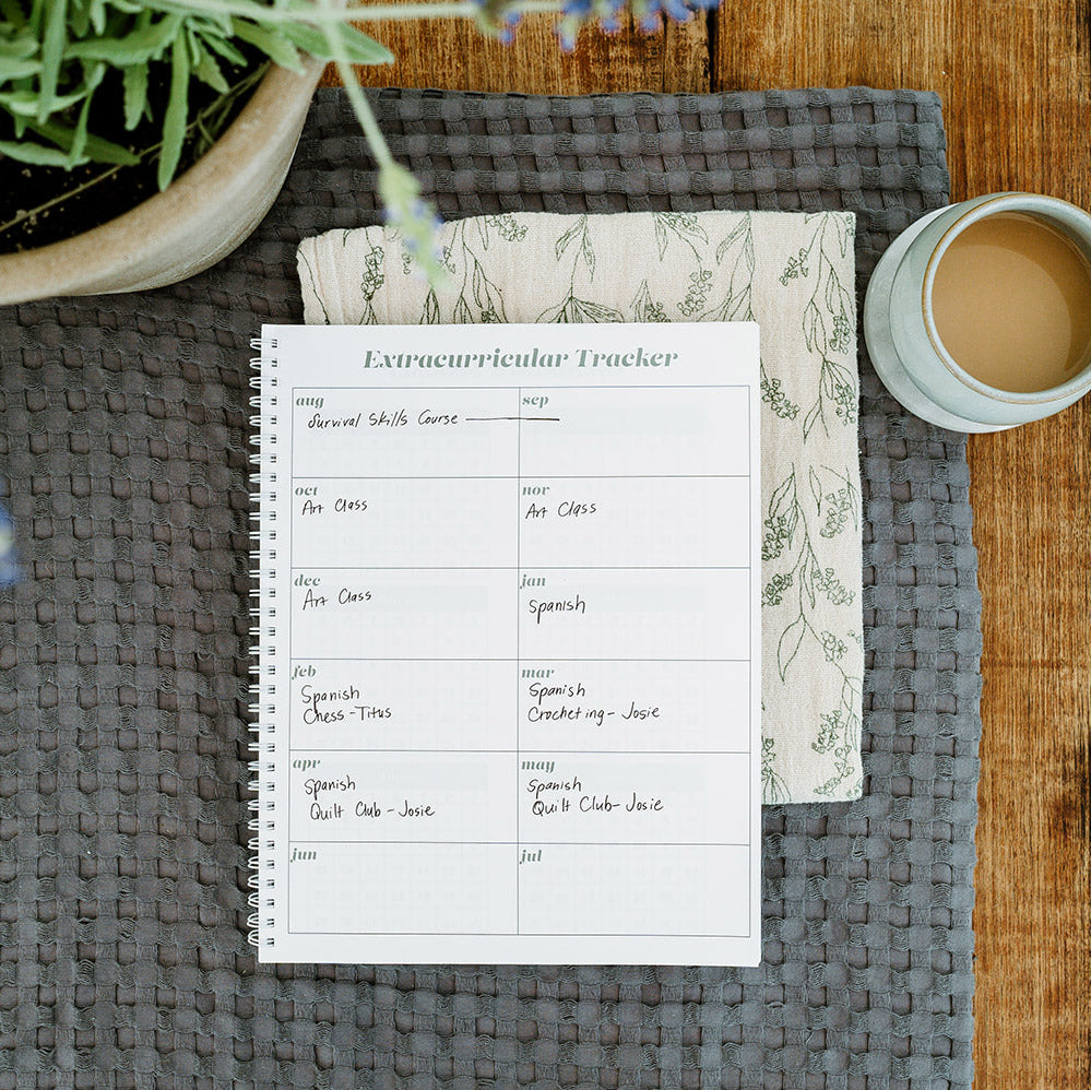 Homeschool Planner 2026 (Digital Download)