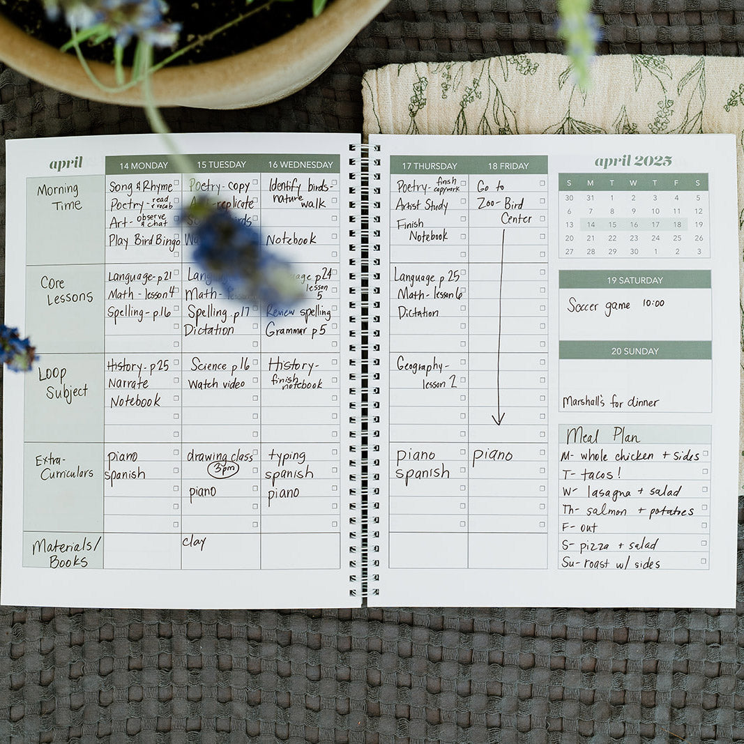 Homeschool Planner 2025-2026
