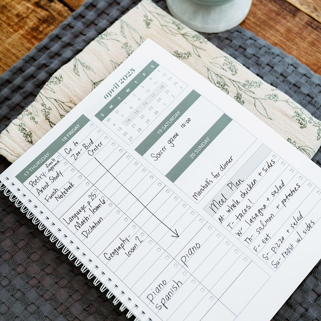 Homeschool Planner 2026-2027