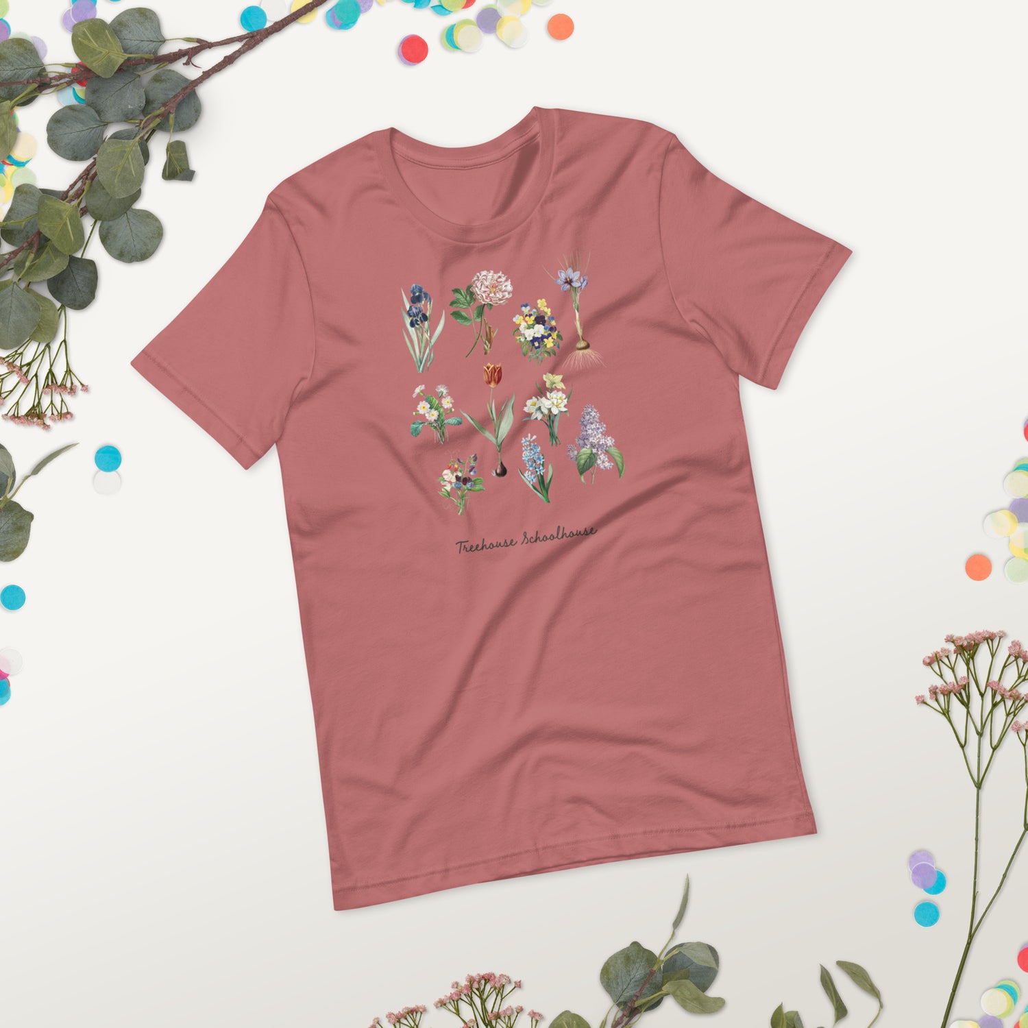 Unisex Spring Flowers T-Shirt