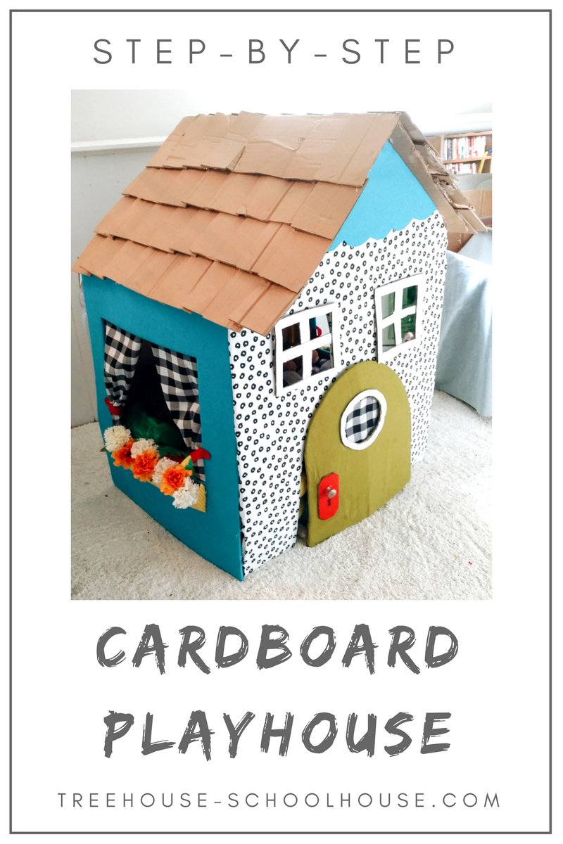 Step-by-Step Cardboard Playhouse