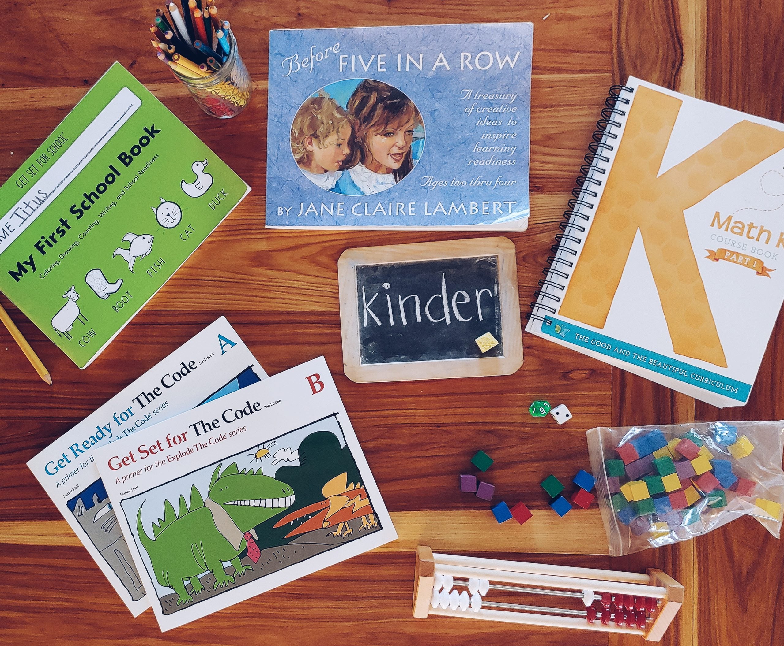 kindergarten homeschool curriculum