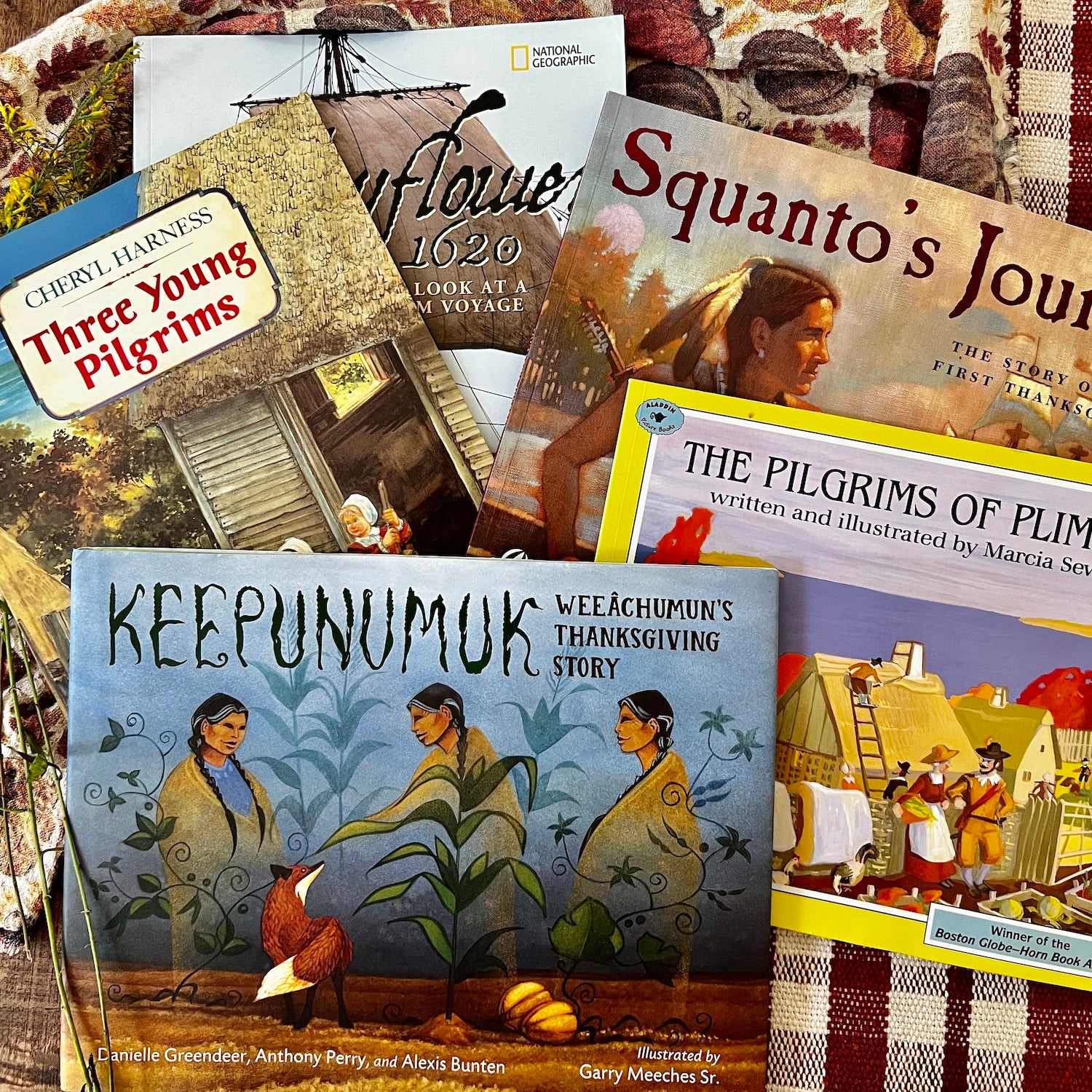 Thanksgiving Picture Books for Kids [Free Book List]