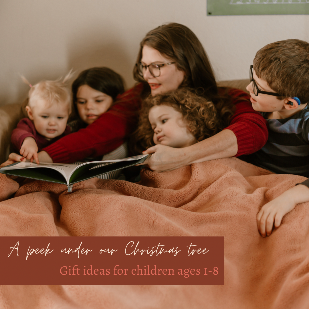 Peek Under Our Christmas Tree: Gift Ideas for Children Ages 1-8