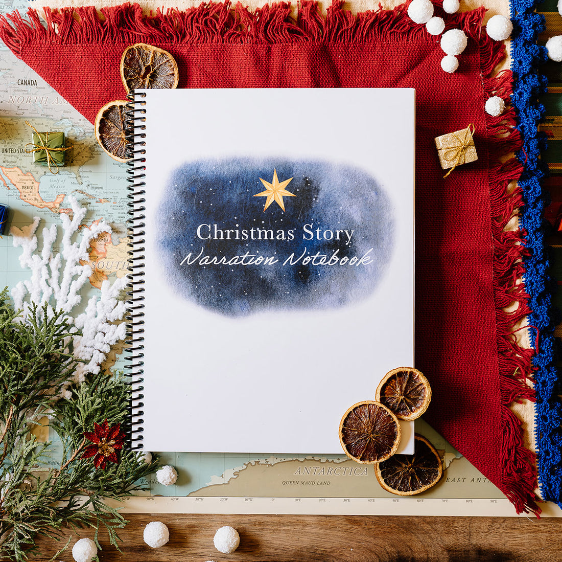 A Connected Christmas Narration Notebook