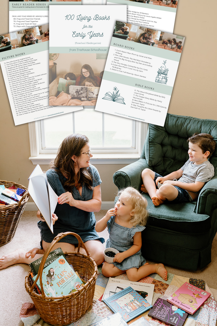 100 Living Books for the Early Years – Treehouse Schoolhouse