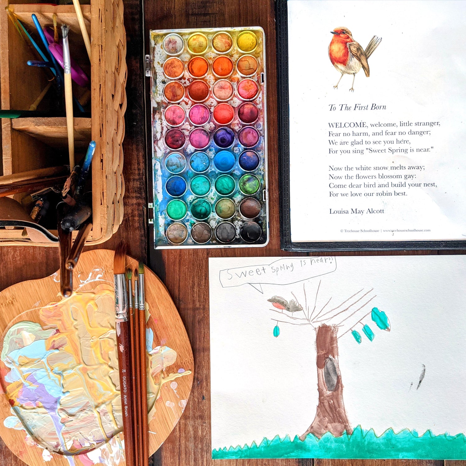 An Expectant Easter - Narration Notebook &amp; Student Sheets (Hard Copy)