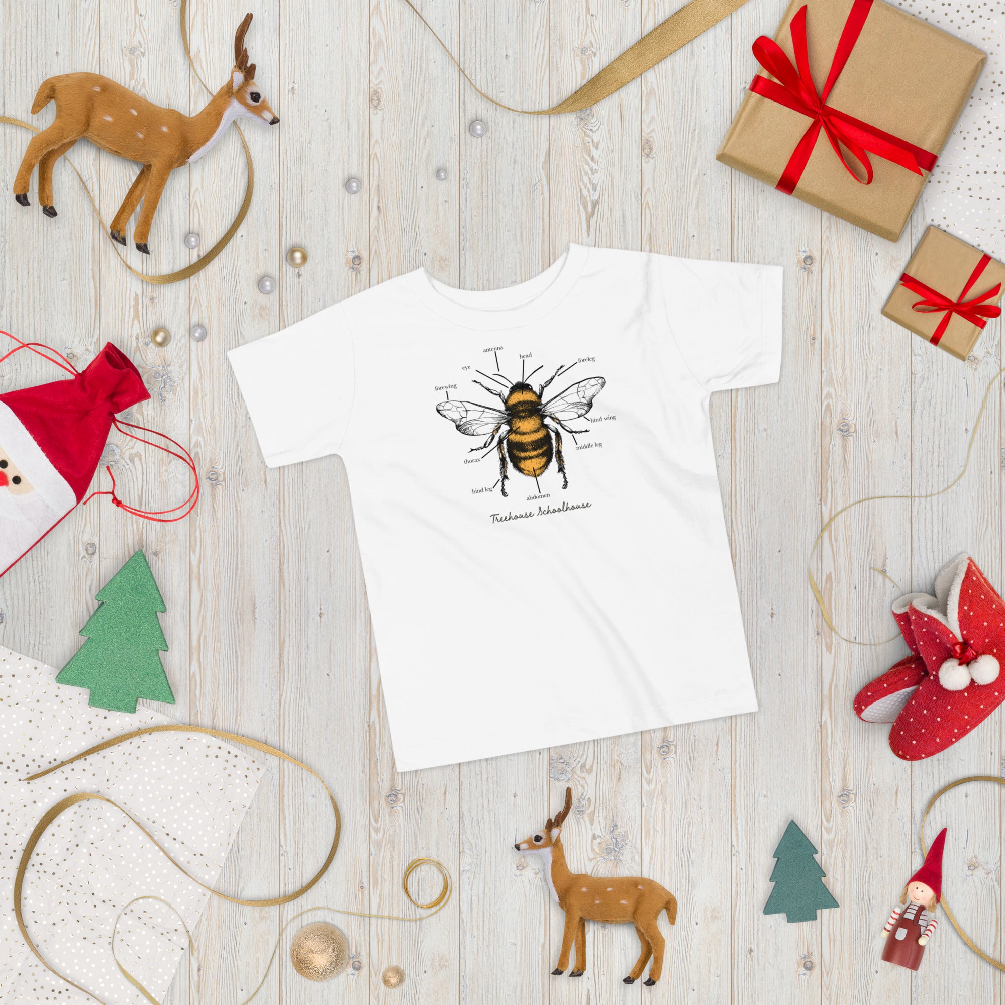Toddler Bee Anatomy T-Shirt