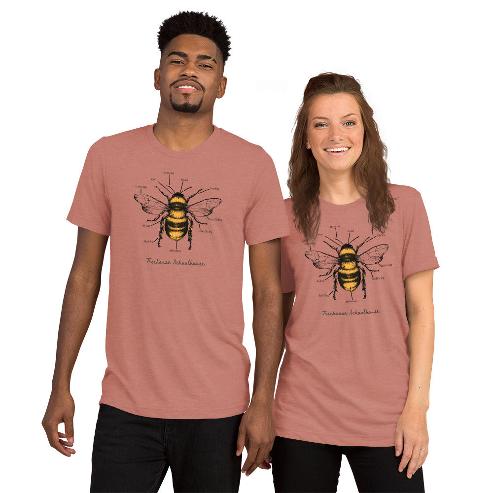 Unisex Bee Anatomy T-Shirt