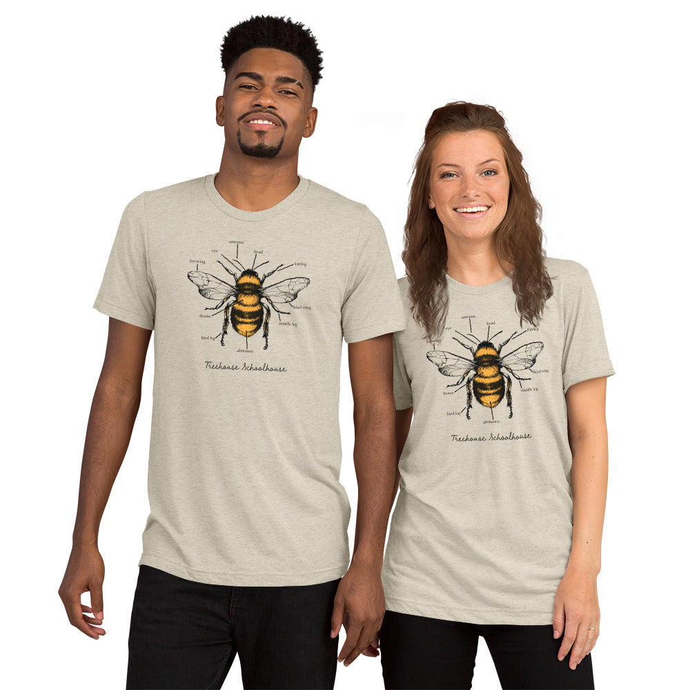 Unisex Bee Anatomy T-Shirt