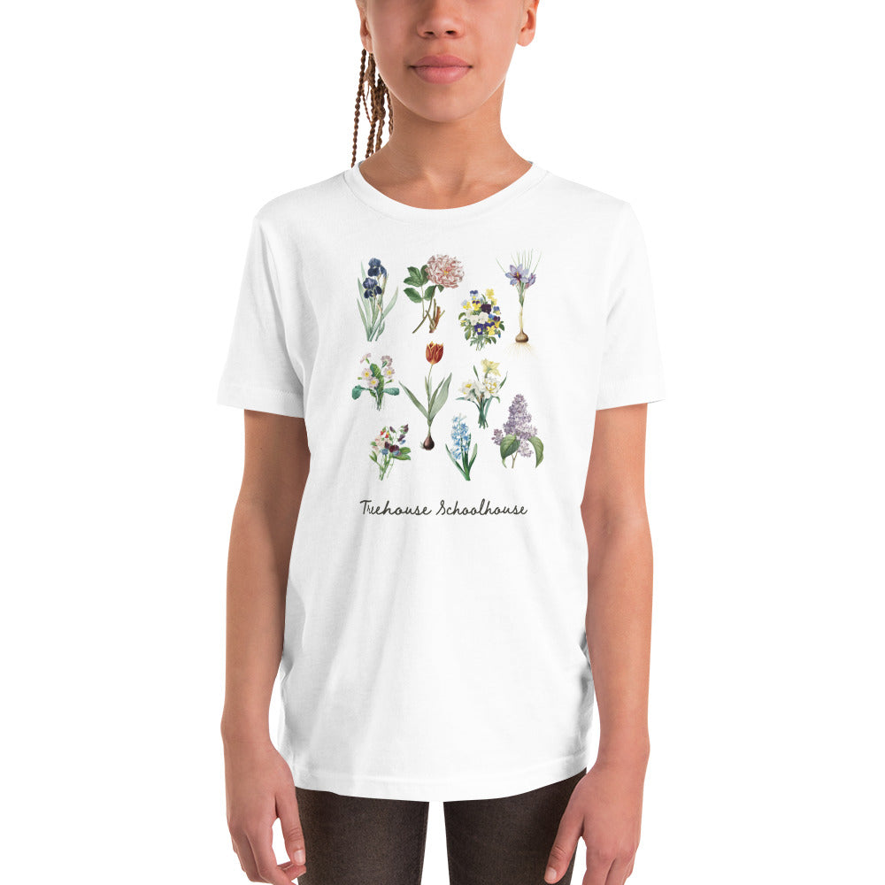 Youth Spring Flowers T-Shirt